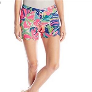 Lilly Pulitzer Multi Exotic Garden shorts